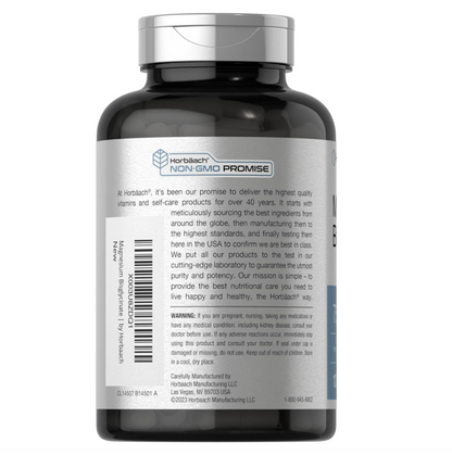 Bisglicinato de magnesio Horbäach | 750 mg | 120 cápsulas