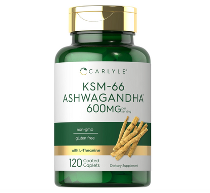 KSM-66 Carlyle | Extracto de raíz de Ashwagandha | 600 mg | 120 Uds