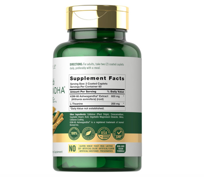 KSM-66 Carlyle | Extracto de raíz de Ashwagandha | 600 mg | 120 Uds