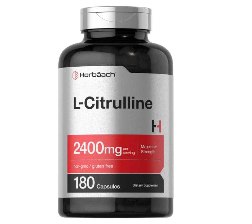 L Citrulina  | 2400 mg | 180 cápsulas | Máxima fuerza y forma libre