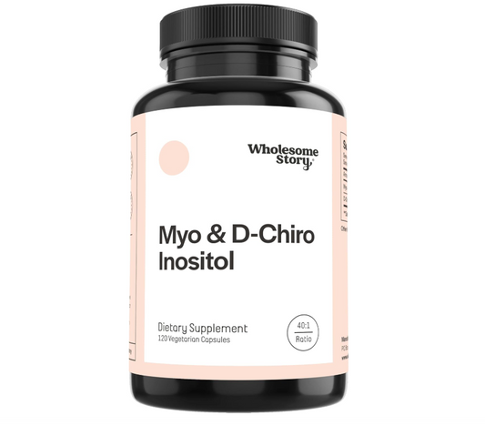 Myo-inositol y D-Chiro inositol | Equilibrio hormonal y soporte de función ovárica | 120 Uds