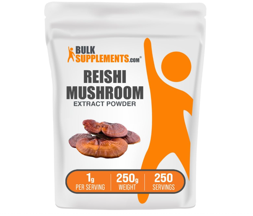 | Reishi | Extracto de hongos en polvo | 0.04 oz por porción, 250 g (8.8 oz)