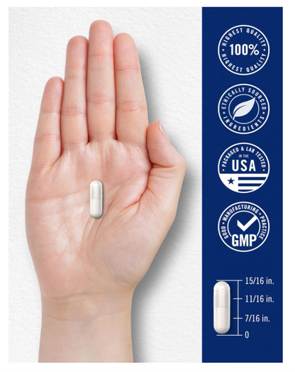 Complejo triple de magnesio Carlyle | 400 mg | 240 cápsulas | Malato de magnesio, glicinato y citrato