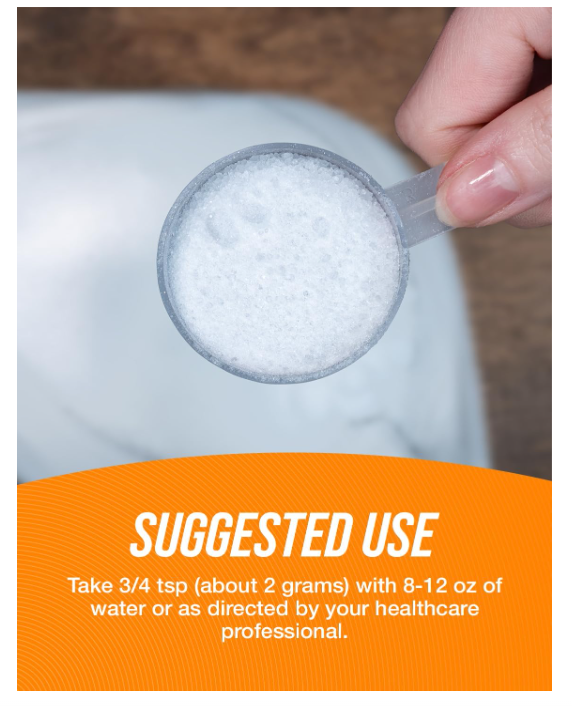 Taurina en Polvo Bulksupplements | Sin sabor y sin gluten | 2g por porción, 500g (1.1 lbs)