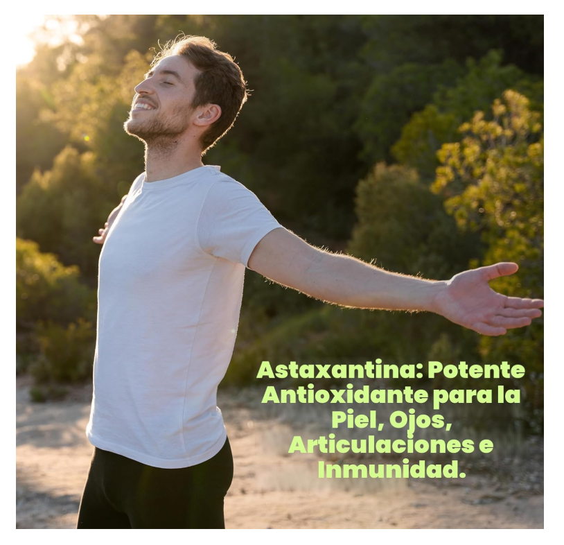 Astaxantina 24 mg | 120 Cápsulas Blandas | Microalgas de Doble Potencia