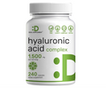 Ácido Hialurónico Deal Supplement | 1,500 mg | 240 cápsulas | con MSM y vitamina C