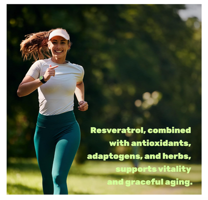 Resveratrol 2000 mg Deal Supplement | 240 cápsulas | Con NAD, Quercetina, Cúrcuma, Semilla de Uva | Antioxidante de envejecimiento saludable
