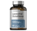Glutatión Liposomal 500 mg  Horbaach | 90 cápsulas blandas | Sin OMG y sin gluten