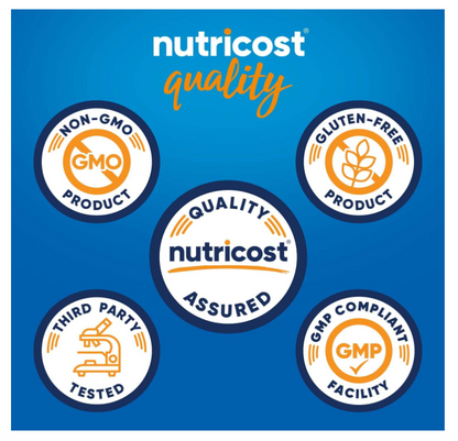 Citrato de Potasio Nutricost  99 mg | 240 Cápsulas | Sin gluten, sin OMG