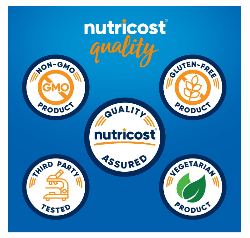 Policosanol Nutricost  40 mg | 120 Cápsulas | Sin gluten, sin OMG y apto para vegetarianos