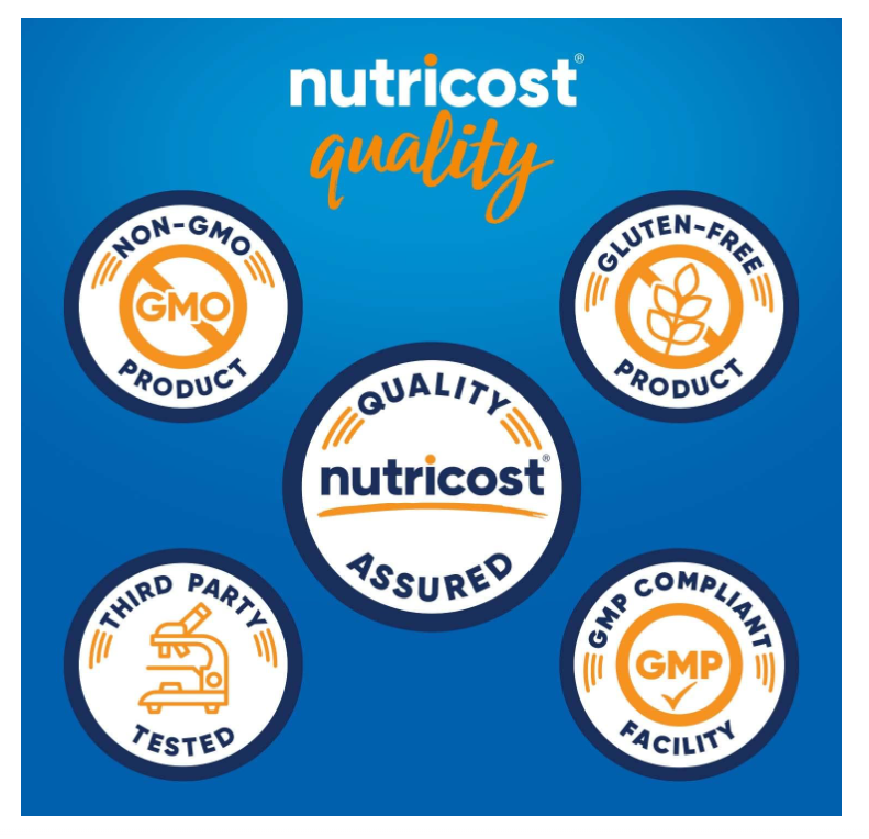 Ácido Fólico Nutricost  (Vitamina B9) 1000 mcg | 240 Cápsulas