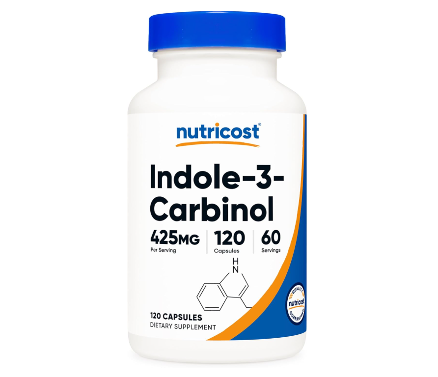 Indol-3-Carbinol Nutricost | 425 mg | 120 Cápsulas