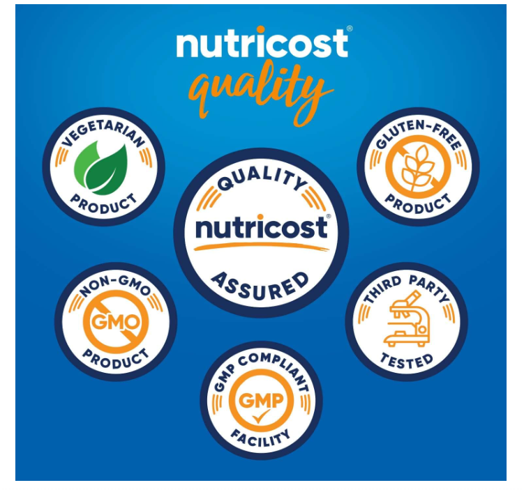 Boswellia Nutricost 1200mg | 180 Cápsulas Sin gluten y sin OMG