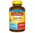 Aceite de Pescado Nature Made | Omega 3 |  1200 mg | 100 Uds | Apoyo cardíaco saludable