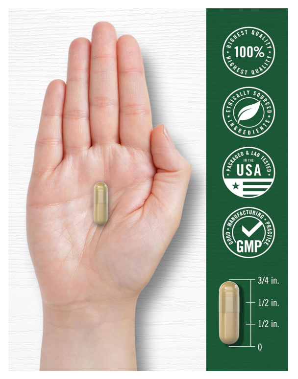Mucuna con Ashwagandha Carlyle | 250 Cápsulas | Vegetariano, Sin OMG, Sin Gluten