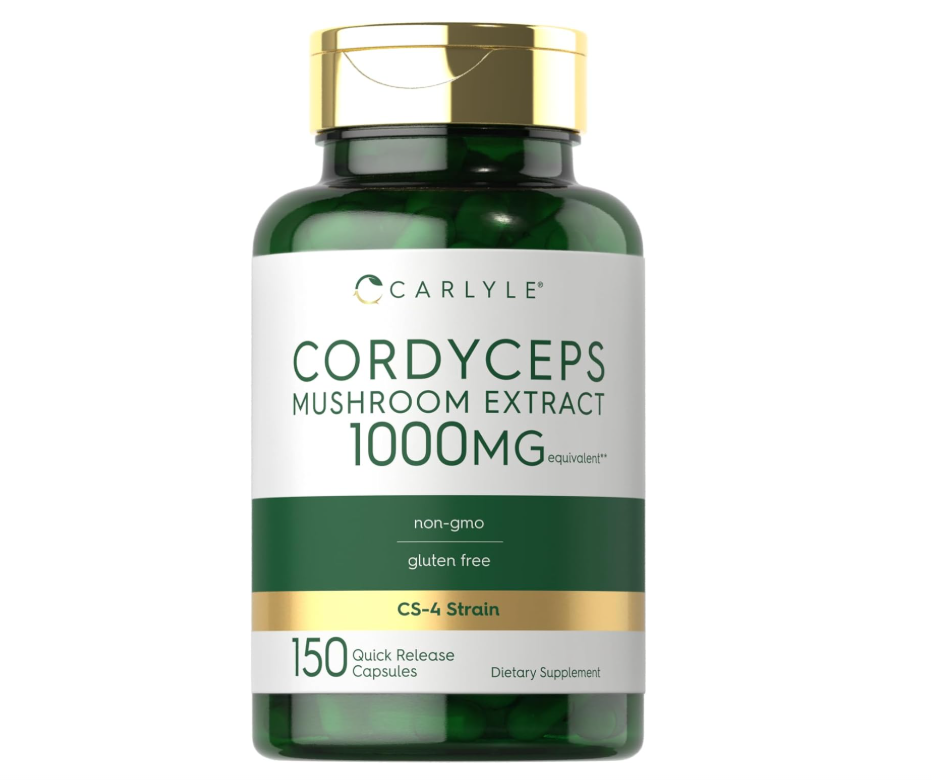 Cordyceps Carlyle  | 150 Unidades | Cepa CS-4 | Sin OMG y Sin Gluten
