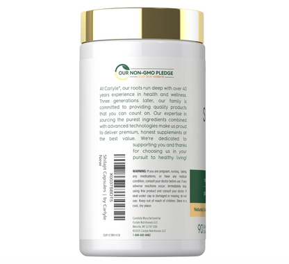 Shilajit Carlyle  | 2000mg | 90 Unidades | Suplemento sin OMG y Sin Gluten