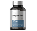 Ácido R-lipoico Horbaach 100 mg | 120 Cápsulas | Con Optimizador de Biotina | Sin OMG, sin Gluten