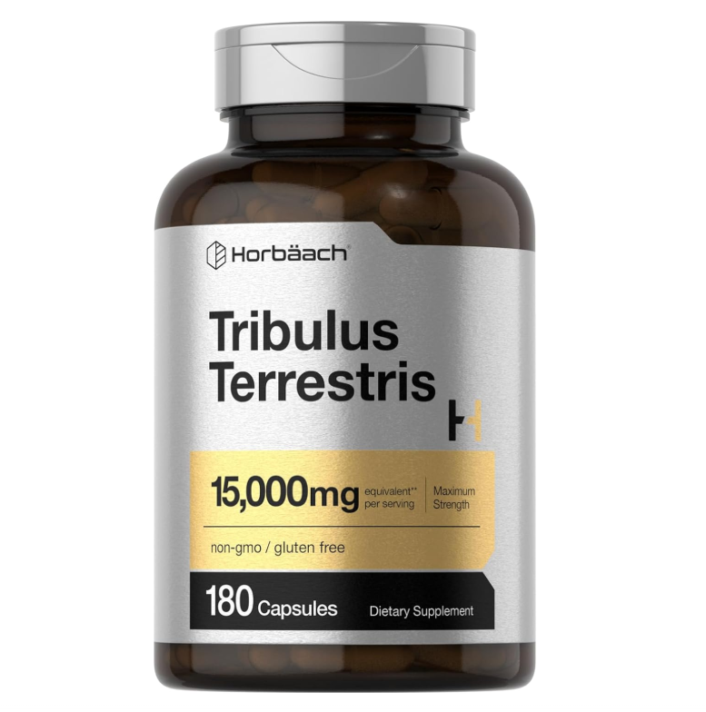 Tribulus Terrestris Horbäach  | 180 Cápsulas | Fuerza máxima | Sin OMG, Sin Gluten