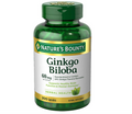 Ginkgo Biloba Nature's Bounty | 60 mg | 200 Cápsulas