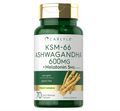 KSM-66 Ashwagandha Carlyle  600mg | 70 Cápsulas | Con Melatonina 5mg | Sin OMG, Sin Gluten
